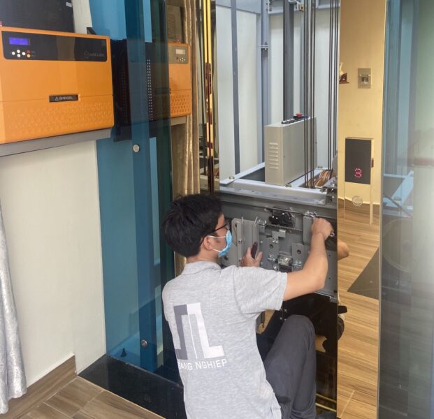 giải pháp cải tạo thang máy